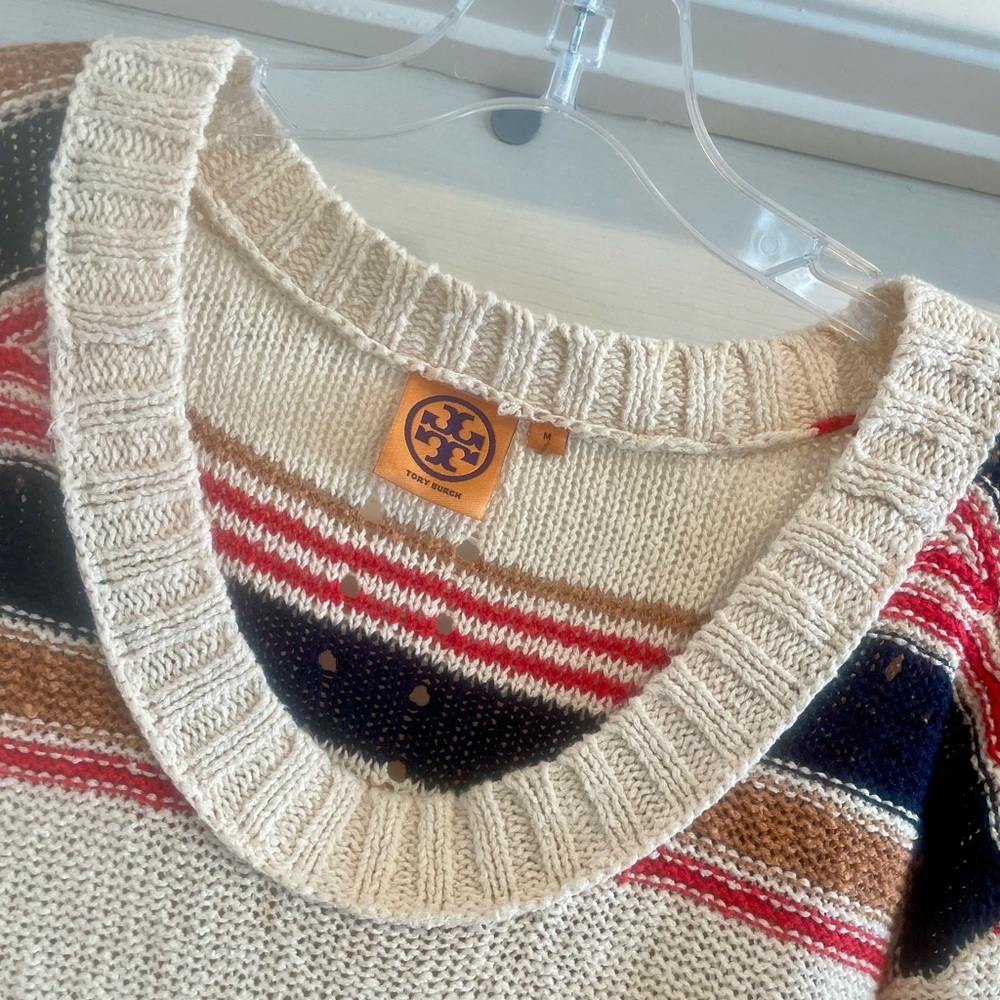 Tory Burch Striped Knit Sweater - Picture 3 of 10